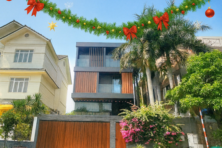 Bán biệt thự khu compound River Mark - Trần Não - DT 15x20m - Hầm + 3 tầng - Hồ bơi - Giá 120 tỷ!