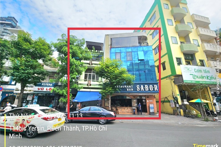 Bán căn góc 114bis Yersin - DT 11x18m - 3 tầng - Giá 200 tỷ!