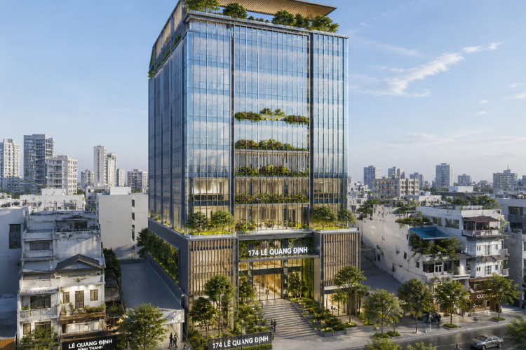 Bán đất 174 Lê Quang Định - 18x44m = 834m2 - Khu vực xây cao tầng - Giá 210 tỷ!