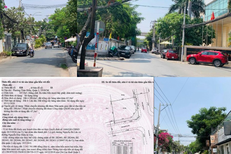 Bán góc 21 Nguyễn Bá Lân - 17x20m = 348m2 - Giá 120 tỷ!