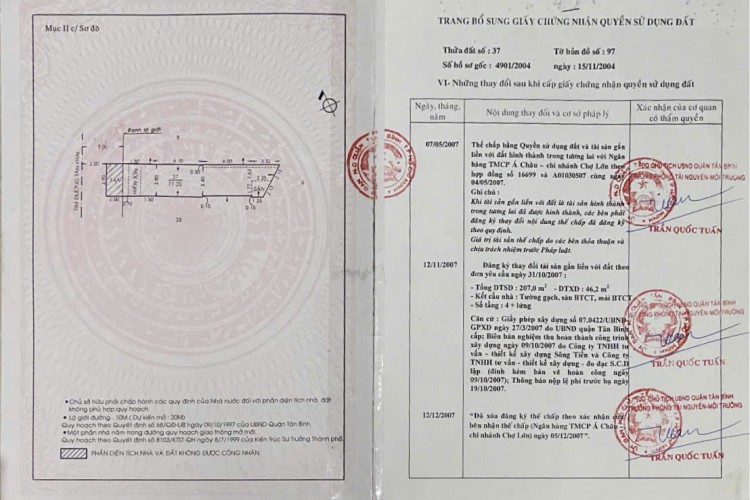 Bán nhà 10 Tân Khai - DT 3,9x19m - 4 tầng 5PN - Giá 11,5 tỷ!