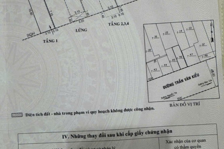 Bán nhà 1282-1284 Võ Văn Kiệt - DT 6,3x12m - 4 tấm - Giá 28 tỷ!