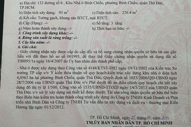 Bán nhà 130-132 đường số 6 - DT 10x25m - 4 tầng - Giá 32 tỷ!