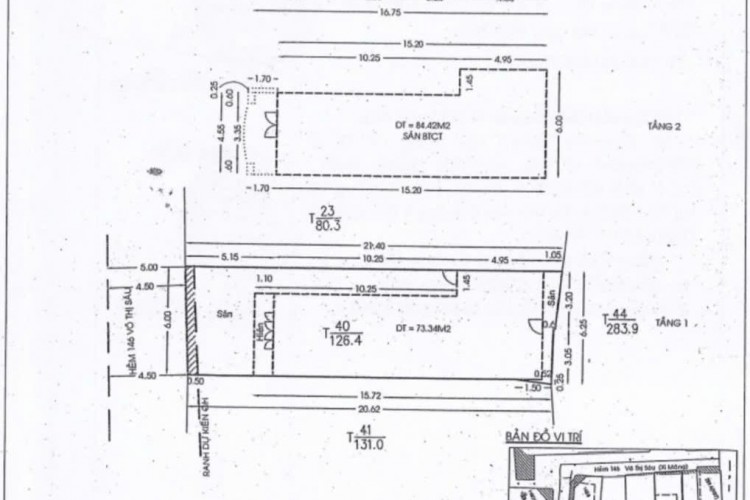 Bán nhà 146B Võ Thị Sáu - 6x20m - 3,5 tấm - Giá 32,5 tỷ!
