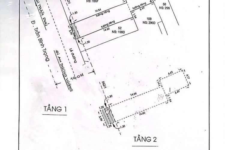 Bán nhà 196B1 Trần Bình Trọng - DT 4x22m - 2 tầng - Giá 28 tỷ!