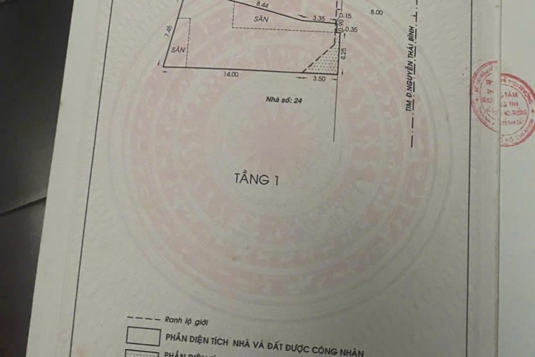 Bán nhà 22 Nguyễn Thái Bình - DT 6x18m - Cấp 4 - Giá 24 tỷ!