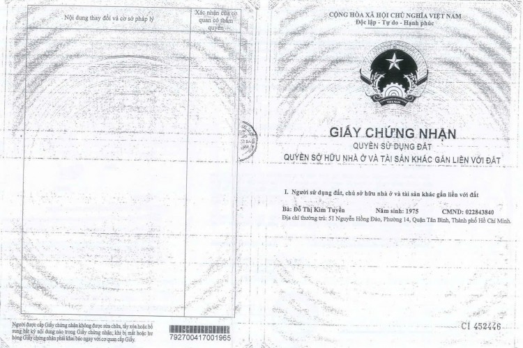 Bán nhà 26/7 Nguyễn Hồng Đào - DT 4,2x20m - 4 tấm - Giá 11,5 tỷ!