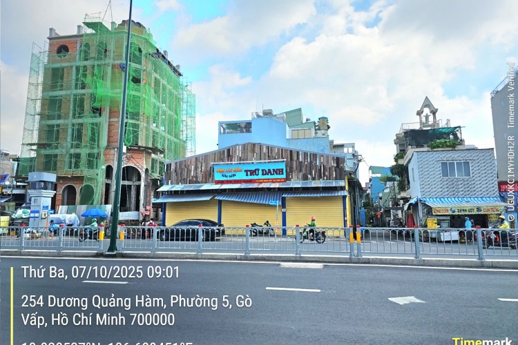 Bán nhà 3 mặt tiền 258 Dương Quảng Hàm - DT 15x17m - Cấp 4 - HĐT 110tr/thg - Giá 65 tỷ!