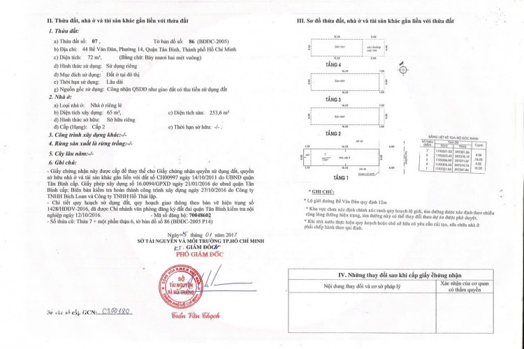 Bán nhà 44 Bế Văn Đàn - 4x18m - 4 tấm - Giá 17,6 tỷ!