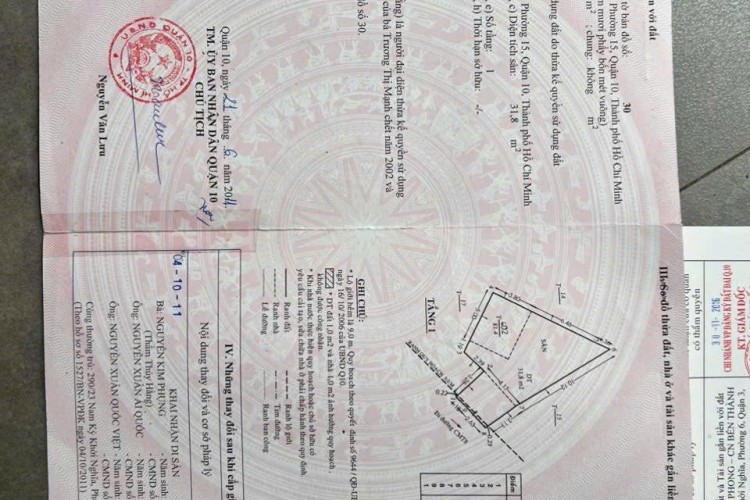 Bán nhà 601B Cách Mạng Tháng 8 - DT 4x13,5m (NH10m) - 5 tầng - Giá 20 tỷ!