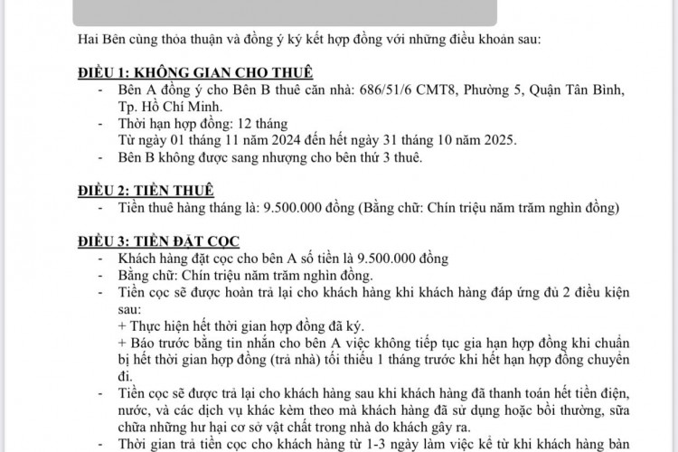 Bán nhà 686/51/6 Cách Mạng Tháng 8 - DT 6,75x7m - Một lầu - HĐT 9,5tr/thg - Giá 5,5 tỷ!