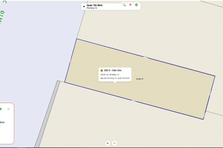 Bán nhà 7 Trương Công Định - DT 5,25x17m - 2 tầng - Giá 24 tỷ!