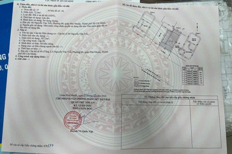 Bán nhà góc 86 Nguyễn Văn Trỗi - DT 6,6x16m - 3 tấm - HĐT 110tr/thg - Giá 48 tỷ!
