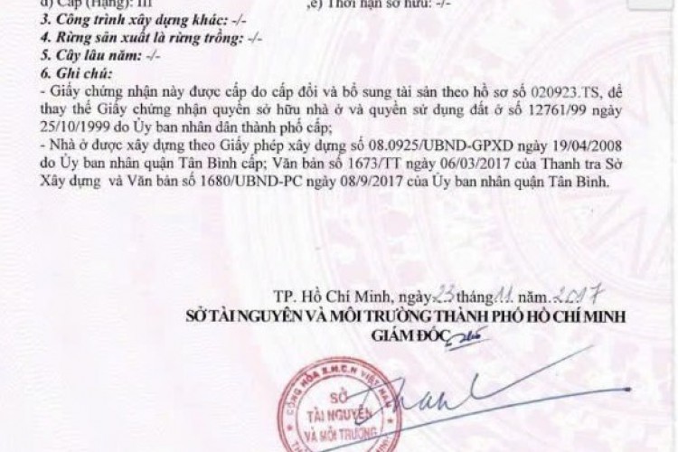 Bán toà nhà 322/5 Cộng Hoà - DT 4,7x17,5m - Hầm + 6 tầng - HĐT 60tr/thg - Giá 25 tỷ!