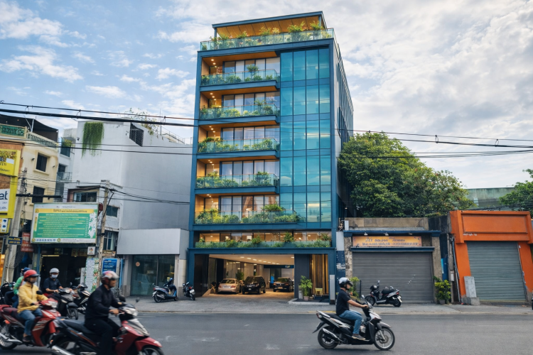 Bán toà nhà 514 Lê Quang Định - DT 18x53m = 892m2 - 5 tấm - KT 130tr//thg - Giá 184 tỷ!