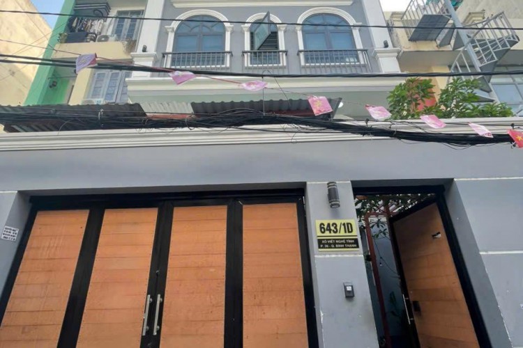 Bán toà nhà 643/1D Xô Viết Nghệ Tĩnh - DT 7,8x20m - 7 tấm - Giá 35 tỷ!