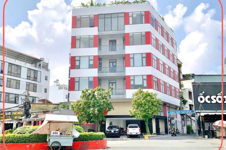 Bán toà nhà góc 47-47A Tân Hương - DT 12x22m - Hầm + 6 tầng - Giá 79 tỷ!