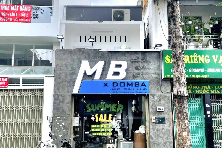 MTKD 155bis Trần Quang Khải - DT 5m (nở hậu 7,5m) x 28m = 148m2 - Một lầu - Giá 55 tỷ!