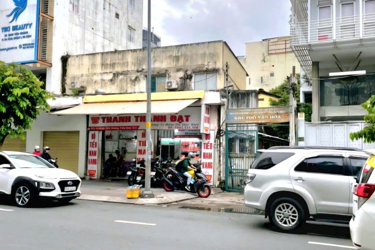 MTKD 43 Đinh Tiên Hoàng - DT 14,3x32m = 361,9m2 đất ở - Cấp 4 - Giá 110 tỷ!