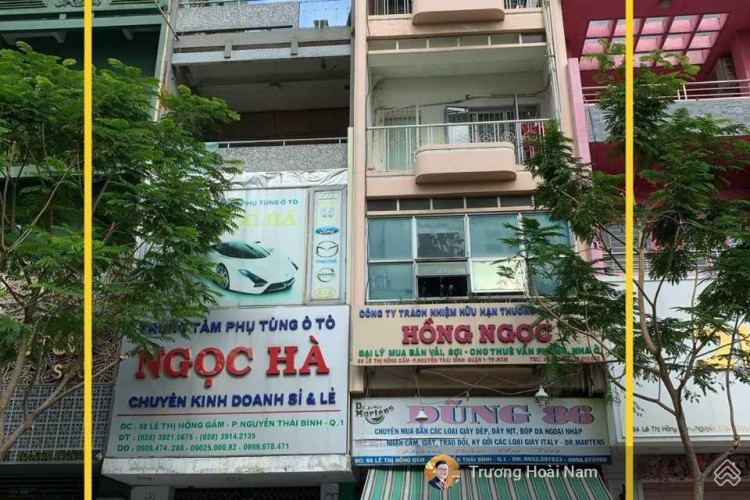 Bán nhà 86-88 Lê Thị Hồng Gấm - DT 7.68x17.4m - Ba lầu - Giá 160 tỷ!